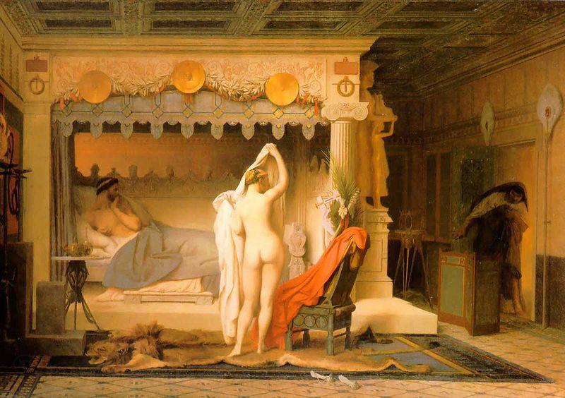Jean-Leon Gerome King Candaules France oil painting art